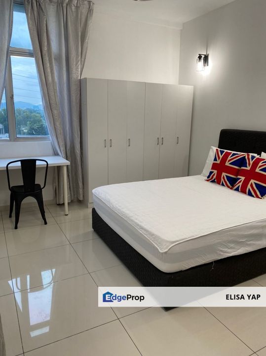 Midfields Condominium@ Taman Sungai Besi Salak Selatan 5mins Mid Valley Fully Furnished Medium Floor 2 Car Park FOR SALE, Kuala Lumpur, Salak Selatan