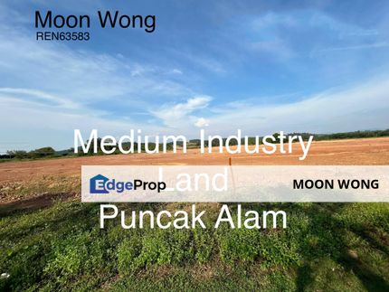 Medium Industrial Land Puncak Alam Selangor, Selangor, Bandar Puncak Alam