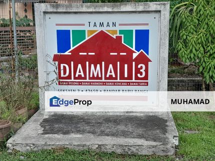 [Below Market] Double Storey Damai 3, Seksyen 3 Bandar Baru Bangi, Selangor, Bangi