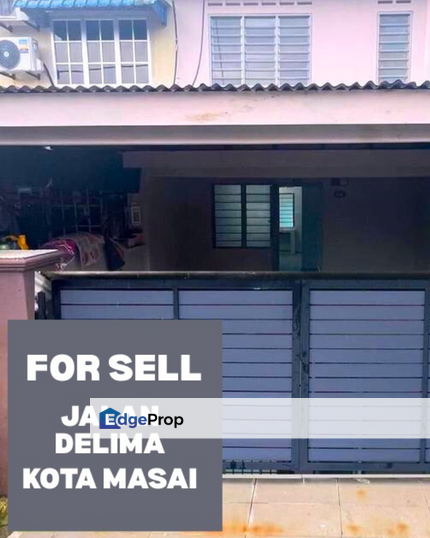 (BELOW MV) Double Storey Terrace House LMC @ Jalan Delima, Kota Masai, Pasir Gudang, Johor, Masai