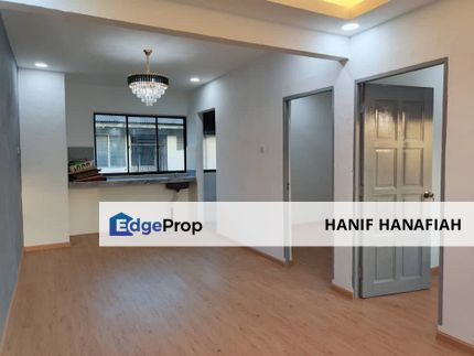 FLAT SKUDAI CANTIK FULLY RENOVATED (BELOW MV), Johor, Johor Bahru