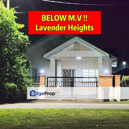 Taman Lavender Heights Senawang Single Storey Bungalow FOR SALE NEAR TO Ampangan, Negeri Sembilan, Negeri Sembilan, Seremban