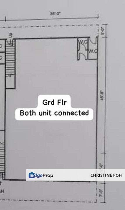 IPOH TOWN, IPOH, PERAK DOUBLE STOREY SHOP WITH 2 UNITS ADJOINING FOR SALE, Perak, Ipoh