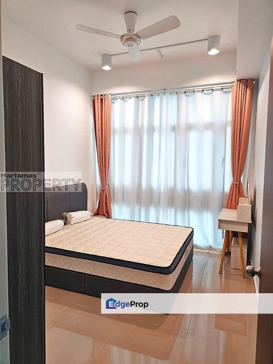 Perla Ara Sentral 1 room fully furnished unit for rent, link bridge to LRT 400m, Selangor, Ara Damansara