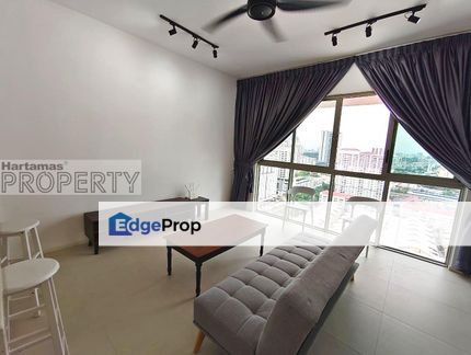 Cosy fully furnished cantara residence for rent, short walk to LRT, Selangor, Ara Damansara