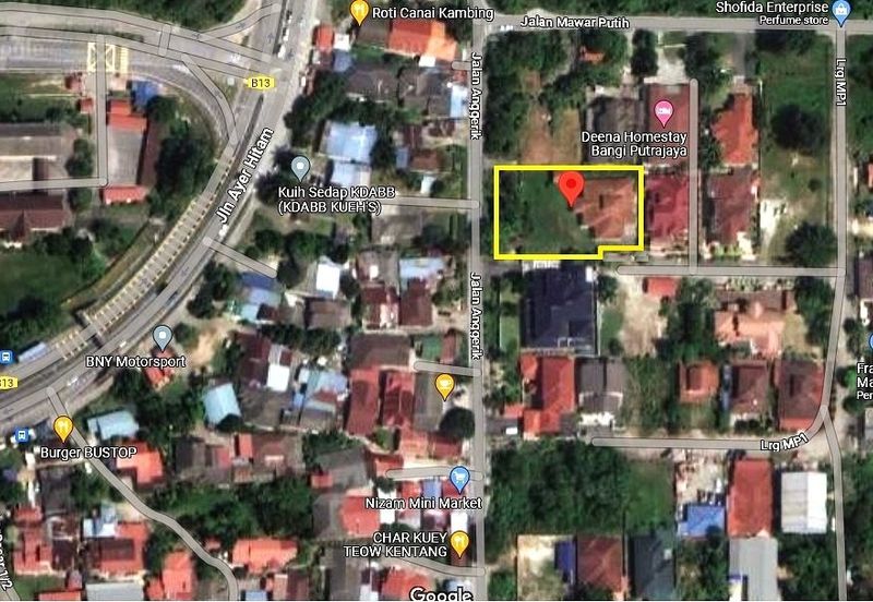 Tanah Lot Banglo Kg Dato Abu Bakar Baginda