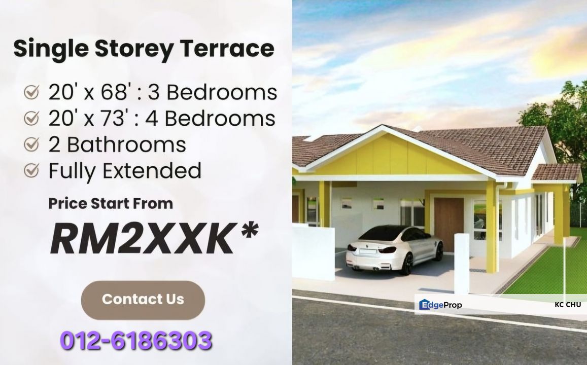 New Launched Freehold Single Storey at Lukut , Negeri Sembilan, Port Dickson