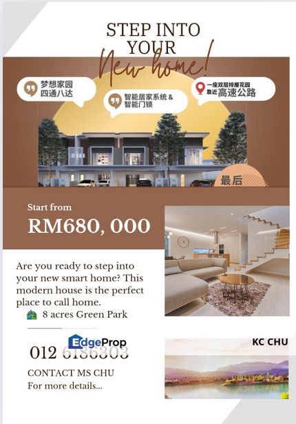 New launched Double Storey at Seremban , Negeri Sembilan, Seremban