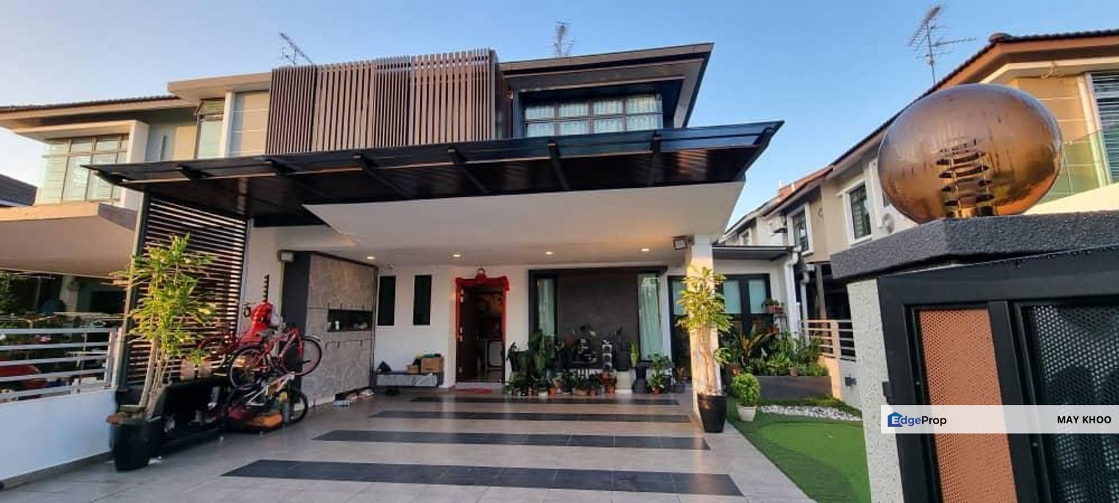 Double Storey Cluster House In Maple Red Adda Heights Johor Bahru Johor