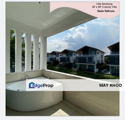 Triple Storey Villa House In Isola Villa Senibong Cove Johor Bahru For Sale, Johor, Masai