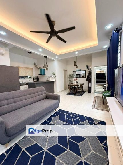 FACING OPEN Eristana Townhouse Level 1 Saujana Utama Cantik dan Murah For Sale, Selangor, Sungai Buloh