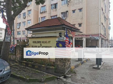Apartment Golden Height Taman Mas Puchong For Sale, Selangor, Puchong