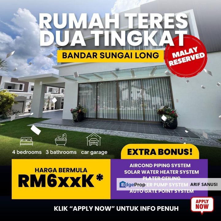 Desa Budiman Fasa 8 New Project Bandar Sungai Long for sale, Selangor, Bandar Sungai Long