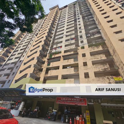Midah Ria Flat Corner Unit For Sale, Kuala Lumpur, Cheras