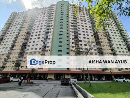 Apartment Desaminium Rimba Block Merbau Seri Kembangan For Sale | Corner Lot | Walking Distance to SK & SMK Taman Desaminium, Selangor, Seri Kembangan
