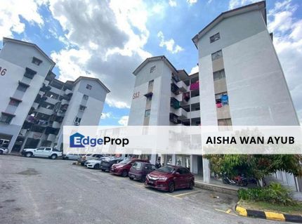 Flat Seri Anggerik Seksyen 7 Bandar Baru Bangi For Sale | Top Floor, Selangor, Bangi