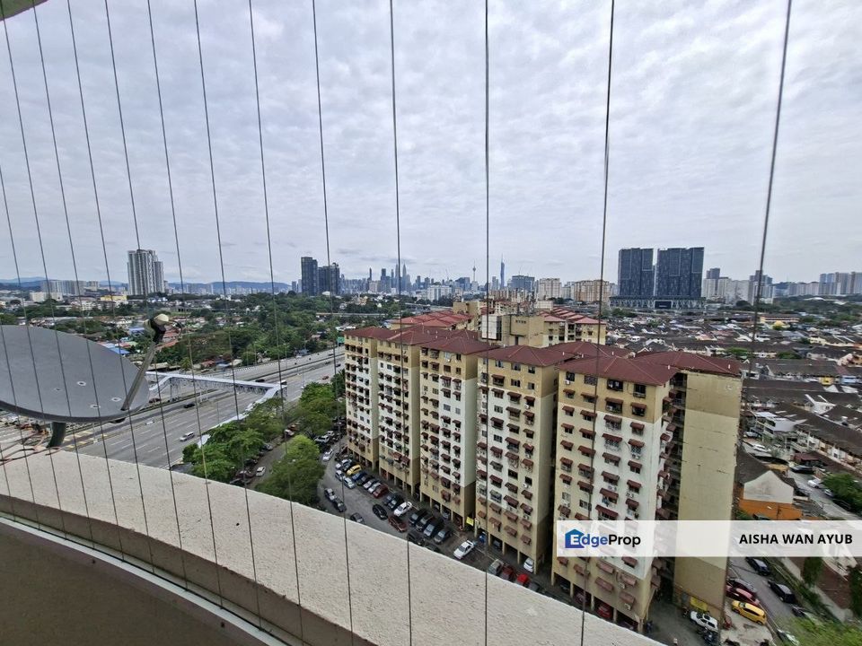[KLCC VIEW + FULLY FURNISHED] Sentul Utama Condo | High Floor & Move-In Ready, Kuala Lumpur, Sentul