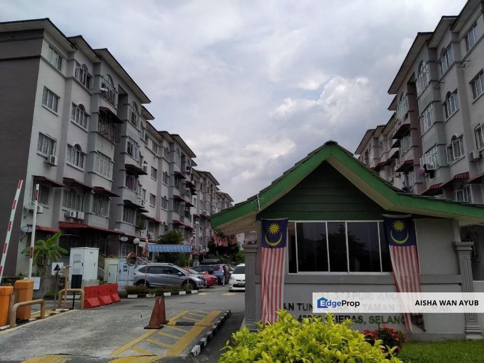Pangsapuri Wira Taman Tun Perak BTHO Cheras For Sale | MRT Station, Selangor, Batu 9th Cheras