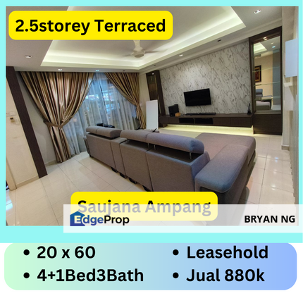 Full Reno + Furnished Condition Good, Selangor, Ampang