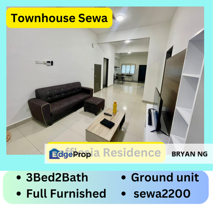 Full Furnished Ground unit, Selangor, Bandar Sungai Long