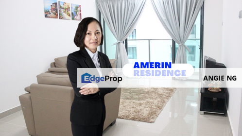 Move In Condition Fully Furnished Amerin Residence Condo @ Balakong For Sale, Selangor, Balakong