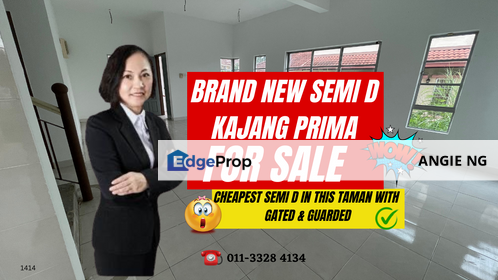 Taman Kajang Prima Kajang Selangor @ Brand New Semi D House For Sale, Selangor, Kajang