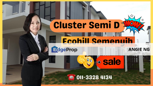 Setia Ecohill Semenyih Selangor @ Double Storey Semi D House For Sale, Selangor, Semenyih