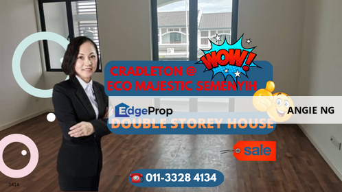 Cradleton @ Eco Majestic Semenyih Selangor Double Storey House For Sale, Selangor, Semenyih