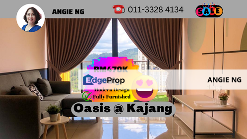 Oasis 2 Modern Design Condo @ Mutiara Heights  Kajang Selangor For Rent, Selangor, Kajang