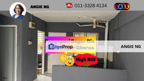 Segar Ria Cheras Kuala Lumpur Flat For Sale, Kuala Lumpur, Cheras