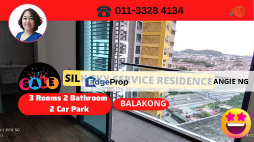 Silk Sky Balakong Selangor Service Residence For Sale, Selangor, Balakong