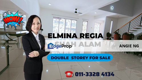 Double Storey Terraced House @ Elmina Gardens Elmina Regia Shah Alam For Sale, Selangor, Shah Alam