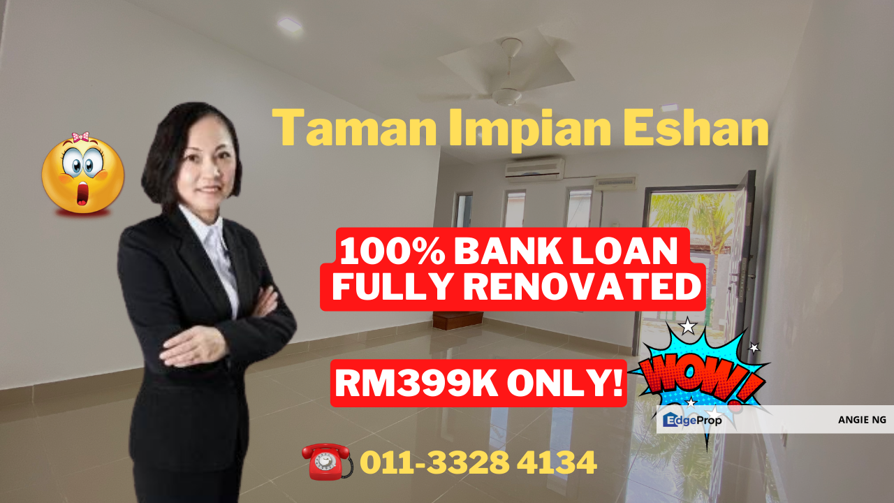 Double Storey House Taman Impian Eshan Balakong Cheras For Sale for