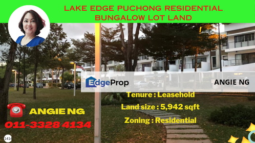 Lake Edge Puchong Residential Bungalow Lot Land @ Jalan Puchong  Puchong For Sale, Selangor, Puchong