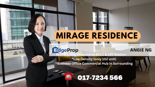 Mirage Residence KLCC Kuala Lumpur @ Luxury Condo For Sale, Kuala Lumpur, KLCC