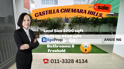 Castilla Chemara Hills Seremban Negeri Sembilan @ Semi D House For Sale, Negeri Sembilan, Seremban