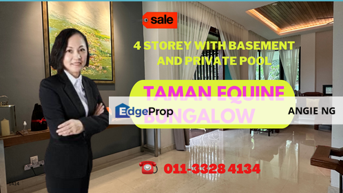 Taman Equine Seri Kembangan 4 Storey Bungalow For Sale, Selangor, Seri Kembangan