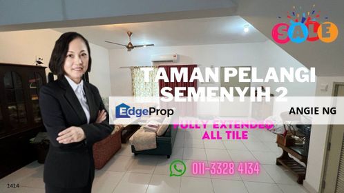 Taman Pelangi Semenyih 2 @ Fully Extended Double Storey For Sale , Selangor, Semenyih