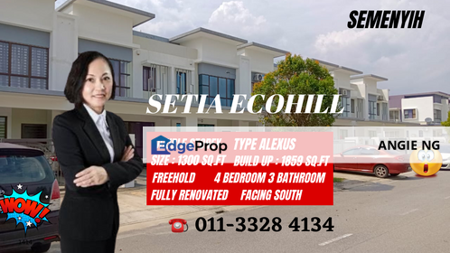 Setia Ecohill Semenyih Selangor @ Double Storey House For Sale, Selangor, Semenyih