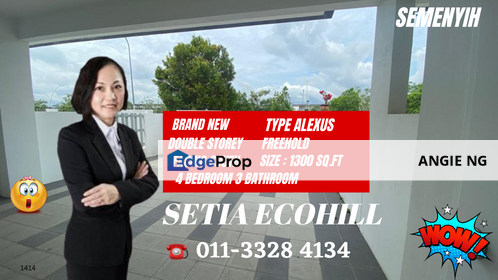 Setia Ecohill 2 Semenyih @ Double Storey House For Sale, Selangor, Semenyih