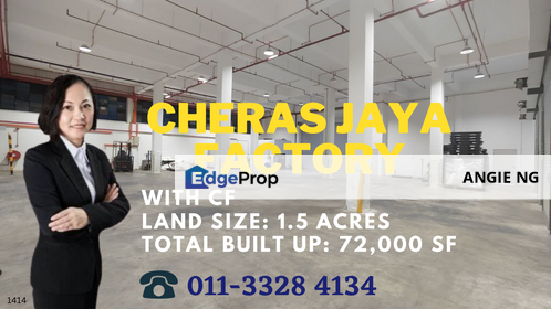 Cheras Jaya Industrial Park Balakong Selangor For Sale, Selangor, Balakong