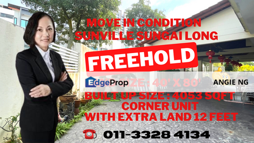 Taman Sunville Kajang Selangor For Sale, Selangor, Kajang