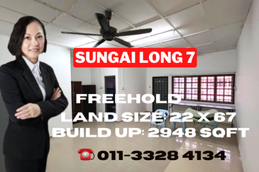 Sungai Long 7 Bandar Sungai Long Selangor @ Double Storey House For Sale