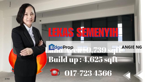 Lekas Semenyih Semi D Factory For Sale, Selangor, Semenyih