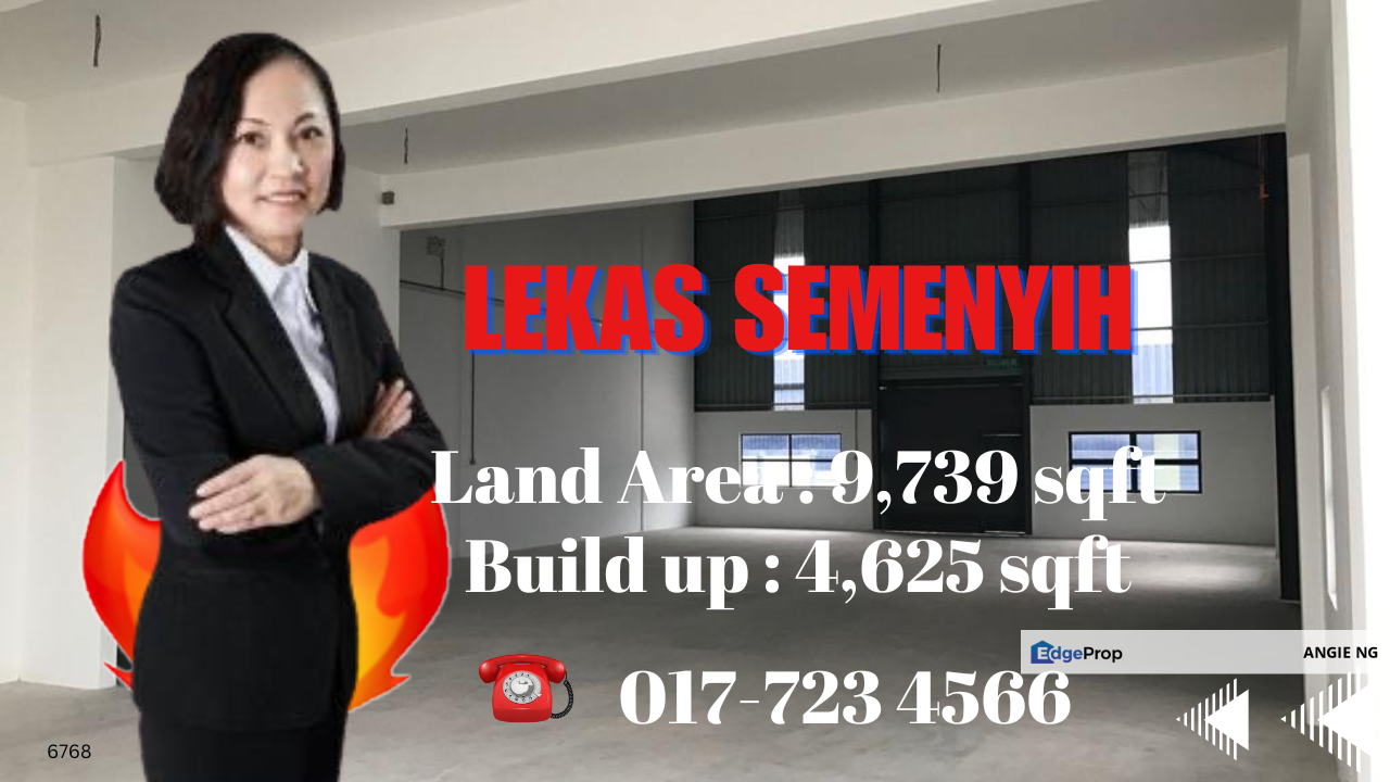 Lekas Semenyih Semi D Factory For Sale, Selangor, Semenyih