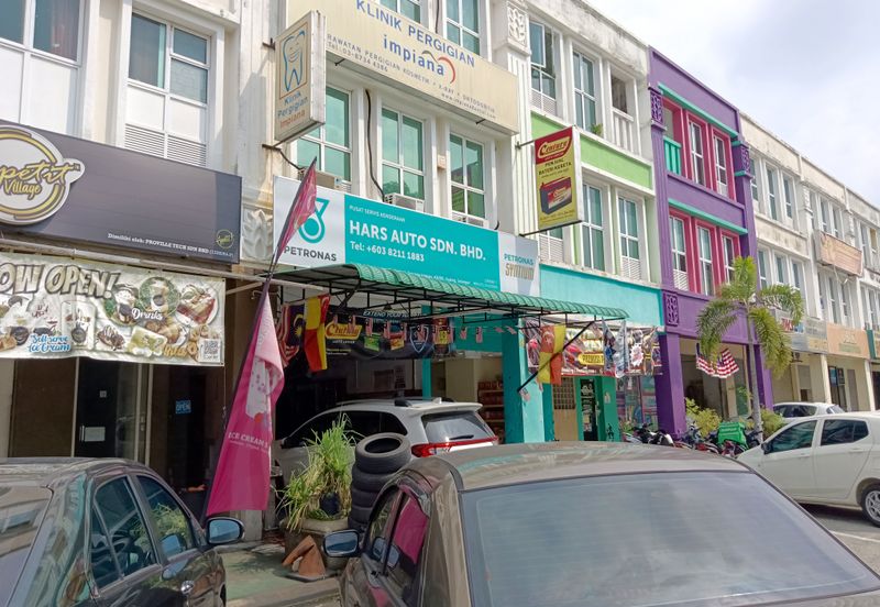 Jalan Impian Mahkota, Kampung Sungai Kantan