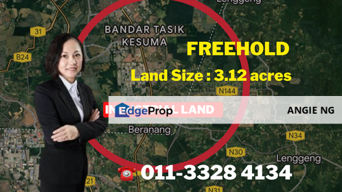 Beranang Semenyih Selangor @ Industrial Land For Sale, Selangor, Semenyih