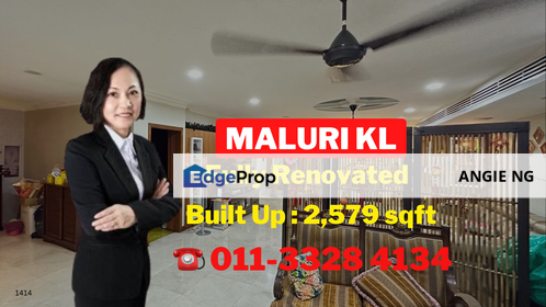 Taman Maluri Cheras Kuala Lumpur @ Semi D House For Sale, Kuala Lumpur, Cheras