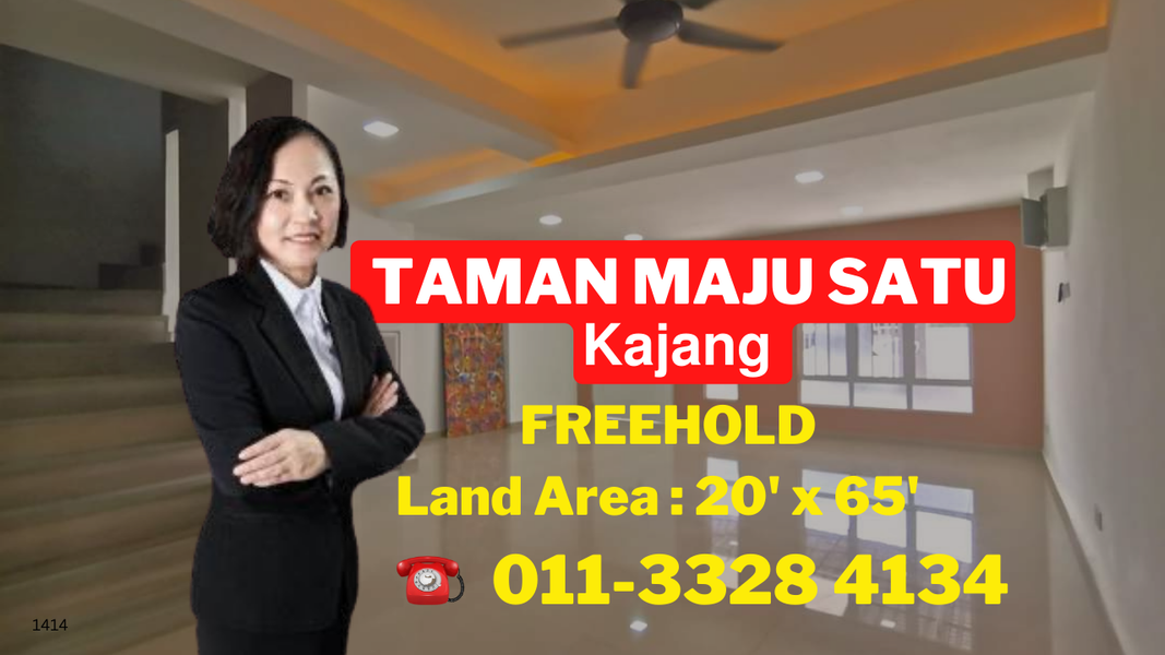 Taman Maju Satu Kajang Selangor @ Double Storey House For Sale, Selangor, Kajang