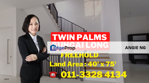 Twin Palms Kajang Selangor @ 3 Storey Semi D House For Sale, Selangor, Kajang